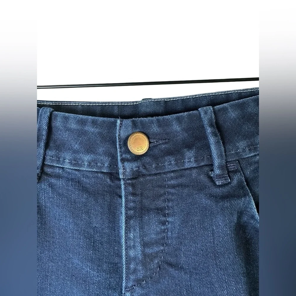 Banana Republic Women’s Classic Straight Leg Jeans Dark Wash Size 6 - Picture 4 of 10